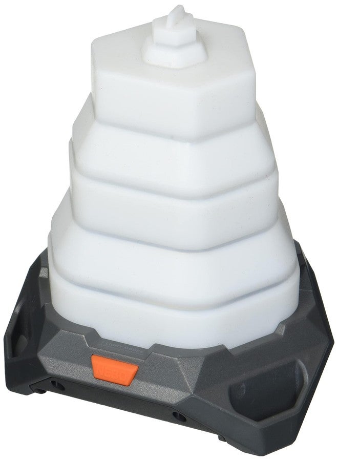 NEBO Galileo Air 1000 Collapsible Lantern, Powerful 1000 Lumen Rechargeable Lantern & Power Bank, One Size, Smoke Gray - Image 1